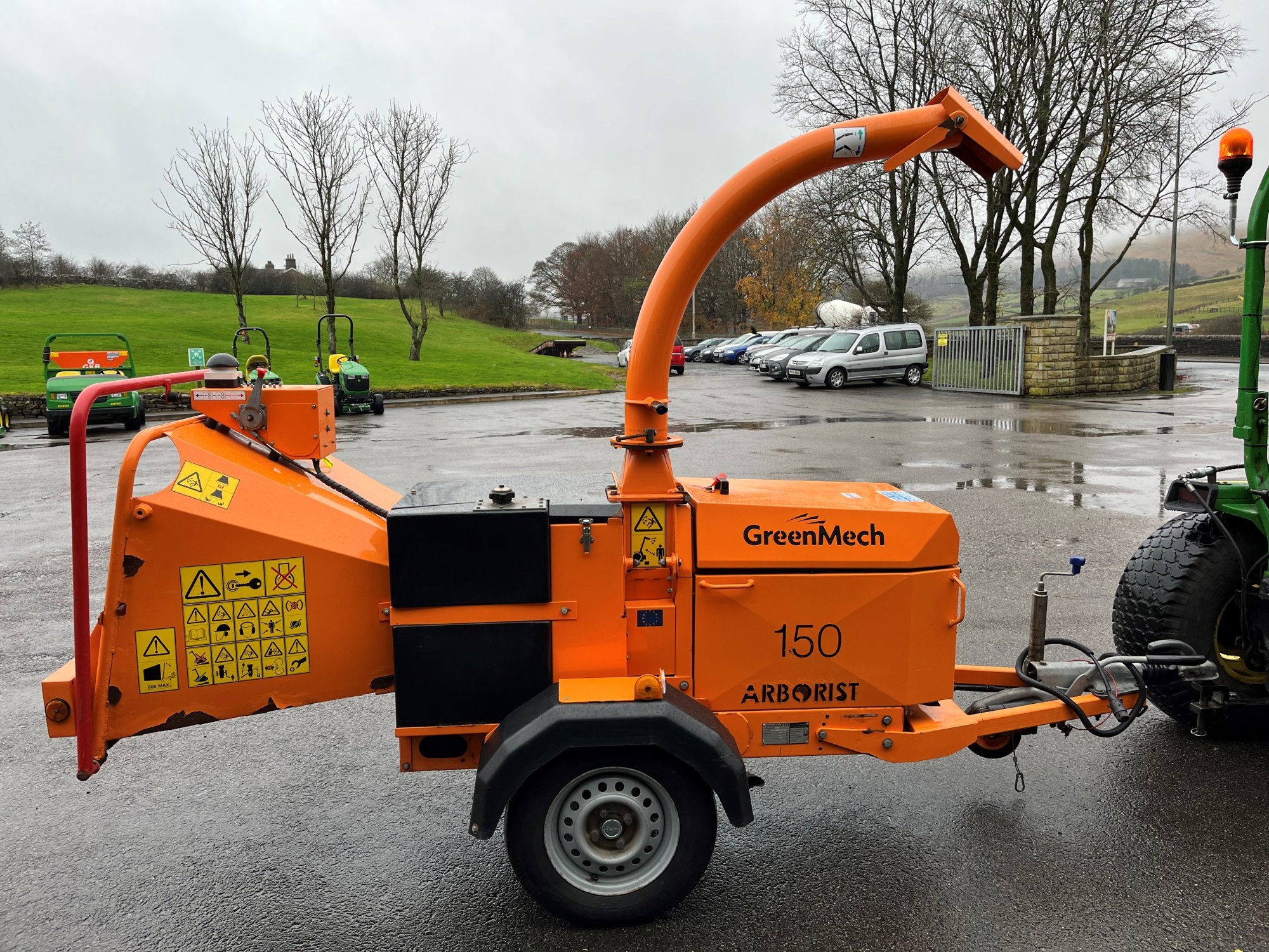 Greenmech Arborist 150 6" Wood Chipper Balmers GM Ltd